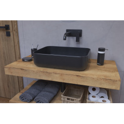 Plaque sous lavabo Naturel Dolce 140x8x50 cm chêne halifax DO14050DH