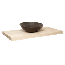 Plaque sous lavabo Naturel Dolce 170x50 cm acacia DO17050AK