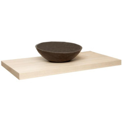 Plaque sous lavabo Naturel Dolce 180x50 cm acacia DO18050AK