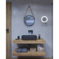 Plaque sous lavabo Naturel Dolce 220x8x50 cm chêne halifax DO22050DH