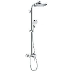  Set de douche Showerpipe Crometta S 240 1jet, mitigeur mécanique (27269000)