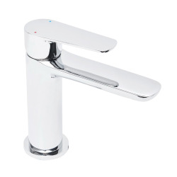 Swiss Aqua Technologies Mood mitigeur lavabo avec levier sans tirette, G3/8, chrome (SATBSMOOD271)