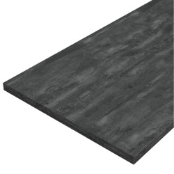 Plan Naturel Stilla 90x2,5x46 cm noir (STILLAF09003)