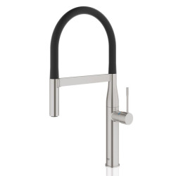 Grohe ESSENCE NEW - Mitigeur monocommande d'évier SuperSteel (30294DC0)