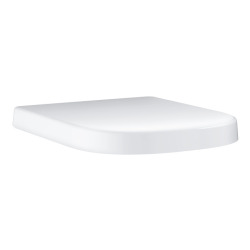  Euro Ceramic Siège abattant WC, blanc alpin (39330001)