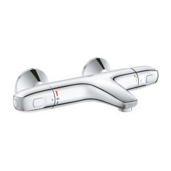 Grohe Grohtherm 1000 Mitigeur thermostatique bain/douche 1/2", Chrome (34155003)