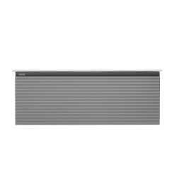 Meuble et vasque salle de bain avec vasque Naturel Savona 118x43x44,8 cm gris mat (SAVONA120GM)