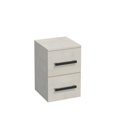 Naturel Meuble de salle de bain Cube Way 32,5x51x33 cm chêne Chamonix (CUBE2N32DC)