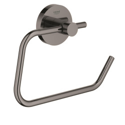 Grohe Essentials Dérouleur de papier mural, Hard Graphite Brossé (40689AL1)