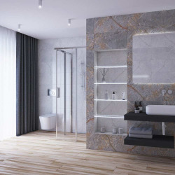 Bouton de commande SAT plastique chrome brillant (SATAT71)