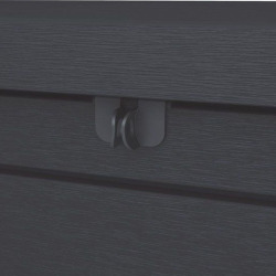 Ontario 850L Coffre de rangement 147 x 83 x 86 cm, anthracite (235690)