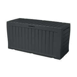 Marvel plus 270L Coffre de rangement 117 x 45 x 57 cm, Anthracite (230417)