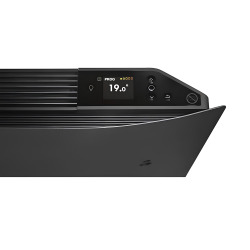 Divali 2000 W radiateur connecté, inertie double technologie , fonction lumineuse, horizontal, gris (507627)