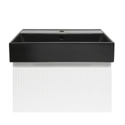 Meuble de salle de bain avec lavabo SAT Evolution 58x30x44,8 cm blanc mat (SATEVO60WMU2B)