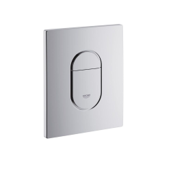  Pack Rapid sl+ plaque arena chrome+ Fixations murales + set d'isolation phonique + WC suspendu sans bride (ArenaBrevis)