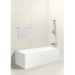 Pack Ecostat 1001 CL Mitigeur Thermostatique bain/douche + Set de douche Crometta Vario (13201000-CROMETTA)