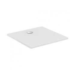 Ideal Standard STRADA 90x90cm Receveur de douche ULTRA FLAT en céramique, traitement antidérapant, blanc (T2562YK)