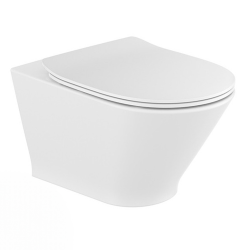 Roca Pack WC suspendu GAP ROUND sans bride + Abattant softclose