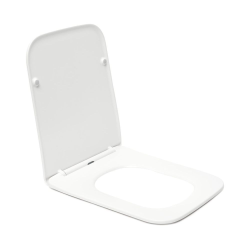 Infinitio Abattant de WC rectangulaire, Avec frein de chute, blanc (SATINFP12)
