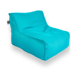Fauteuil piscine XL flottant 100 × 90 × 70 cm intérieur / extérieur sans polystyrène – Bleu (DC10090-4)