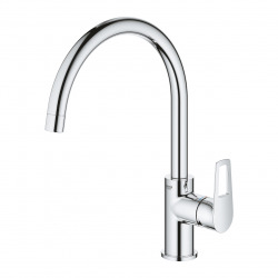 Grohe Bauloop Mitigeur monocommande évier col de cygne, Chrome (G3136810F)