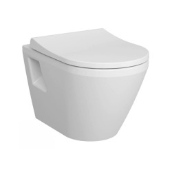 Pack Bâti-support Duofix 112cm + WC sans bride Integra + Abattant softclose + Plaque blanche (IntegraRimlessGeb3)