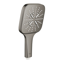 Rainshower Smartactive 130 Cube Douchette à main 3 jets, hard graphite brossé (26582AL0)