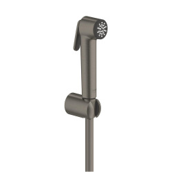 Tempesta-F Trigger Spray 30 Ensemble de douche 1 jet avec support mural, hard graphite brossé (27513AL1)