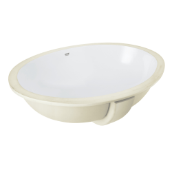  Bau Ceramic Vasque à encastrer 55 cm avec trop-plein, blanc Alpin (39423000)