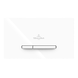 Villeroy & Boch ViConnect Plaque de déclenchement double touche, blanc brillant (92218068)