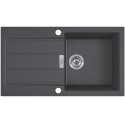 Franke SIRIUS - 2.0 S2D 611-78 Tectonite® Evier à encastrer Noir