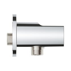  Vitalio Universal coude à encastrer avec support, chrome (G26962001)