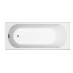 160x70 cm Ensemble baignoire Opal Plus universelle + Pare baignoire pivotant chrome + pieds (XWP1260000-SETP1)