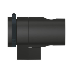 Vitalio Universal support mural pour douchette, noir mat (G261832431)