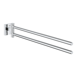 Grohe Start Cube double porte-serviettes 43,8 cm, chrome (G40976000)
