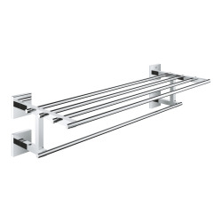 Start Cube rack porte-serviettes en métal 60 cm avec fixations cachées, chrome (G41099000)