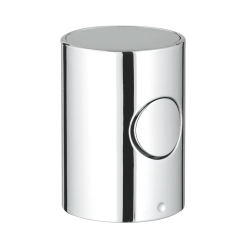 Grohe Poignée de réglage de débit EcoButton pour mitigeurs thermostatiques Grohtherm 1000 Cosmopolitan, chrome (G47984000)