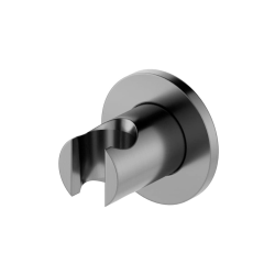  Aurum support de douchette mural, métal brossé (SATBAURDPBGM)