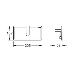 Euphoria System 260 tablette EasyReach, blanc (G26362LN1)