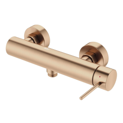 Aurum mitigeur de douche mural 150 mm à levier sans set de douche, or rose brossé (SATBAUR268BRG)