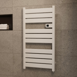  Heat-Touch Sèche serviettes électrique 500W, blanc (CERAHTLP500W)