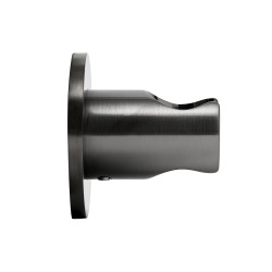 Aurum support de douche mural, métal brossé (SATBAURDPBGM)