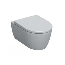 Pack WC Bâti-support Rapid SL autoportant + WC sans bride Geberit, fixations invisibles + abattant softclose + Plaque Chrome