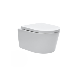 Pack WC bâti-autoportant Rapid SL + WC SAT sans bride + Abattant softclose + Plaque chrome (Autoportant-SAT-2)