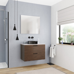 Set complet meuble + lavabo (CERAMIA-4DW80-S)