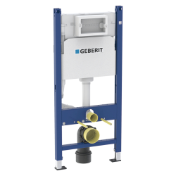 Geberit DUOFIXBasic pour toilettes suspendues, avec réservoir Delta, pour boutons de commande Delta (111.153.00.1)