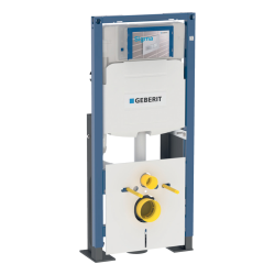 Geberit Bâti-support Duofix pour WC suspendu 112 cm, réservoir à encastrer Sigma 12 cm, autoportant renforcé (111.380.00.5)