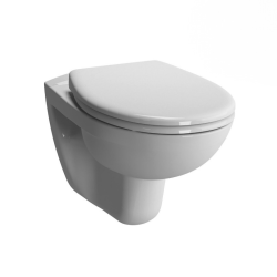 Pack WC bâti-support Villeroy & Boch + WC suspendu abattant Softclose Vitra + plaque  (VICONNORMUS-2CH)