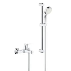 New Tempesta Cosmopolitan 100 ensemble de douche 2 jets + mitigeur de baignoire 1/2", chrome (23601000-26076002)