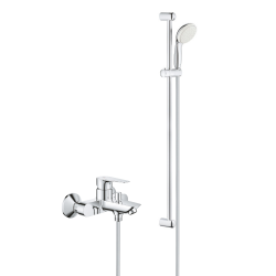 Tempesta 100 ensemble douche 1 jet + mitigeur bain/douche, chrome (23914001-27925001)